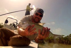 Bonefishing the bonefishing flats of the Turks and Caicos with Harbour Club villa guests