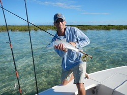 Bonefishing the flats of the Turks and Caicos Islands