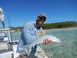 Bonefishing the fishing flats of Providenciales Turks and Caicos Islands